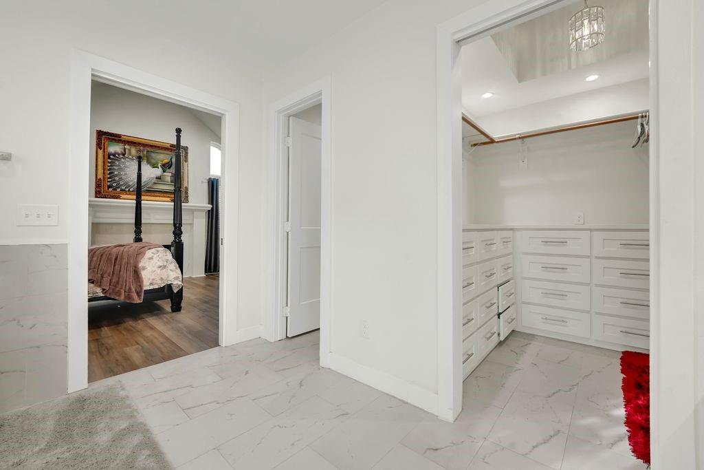 4035 Cedarview Road Dallas, TX 75287 - Photo 6 of 31 a view of bedroom and bathroom