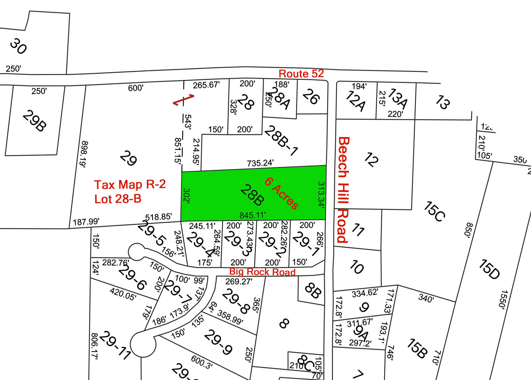 841 Beech Hill Road Northport, ME 04849 - Photo 8 of 11 Tax-Map-R2_edited-2c _edited-1c_edited-1