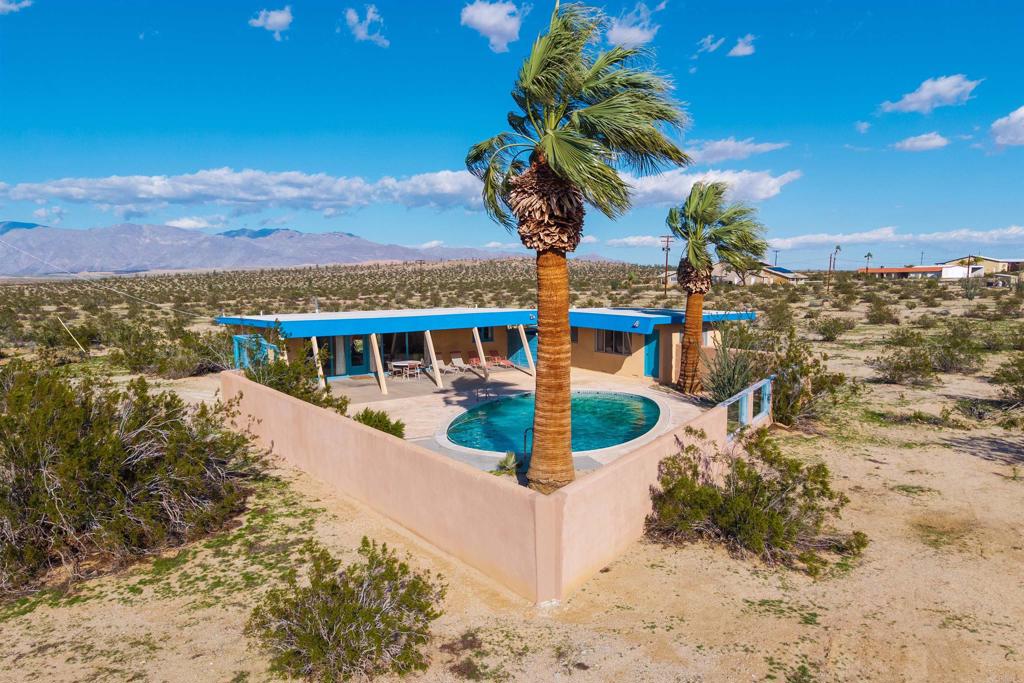4235 Fletcher Road Borrego Springs, CA 92004 - Photo 2 of 31 a view of a house with a ocean view