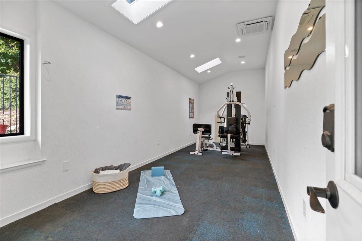 23435 Summit Road Los Gatos, CA 95033 - Photo 50 of 86 a view of a room with gym equipment