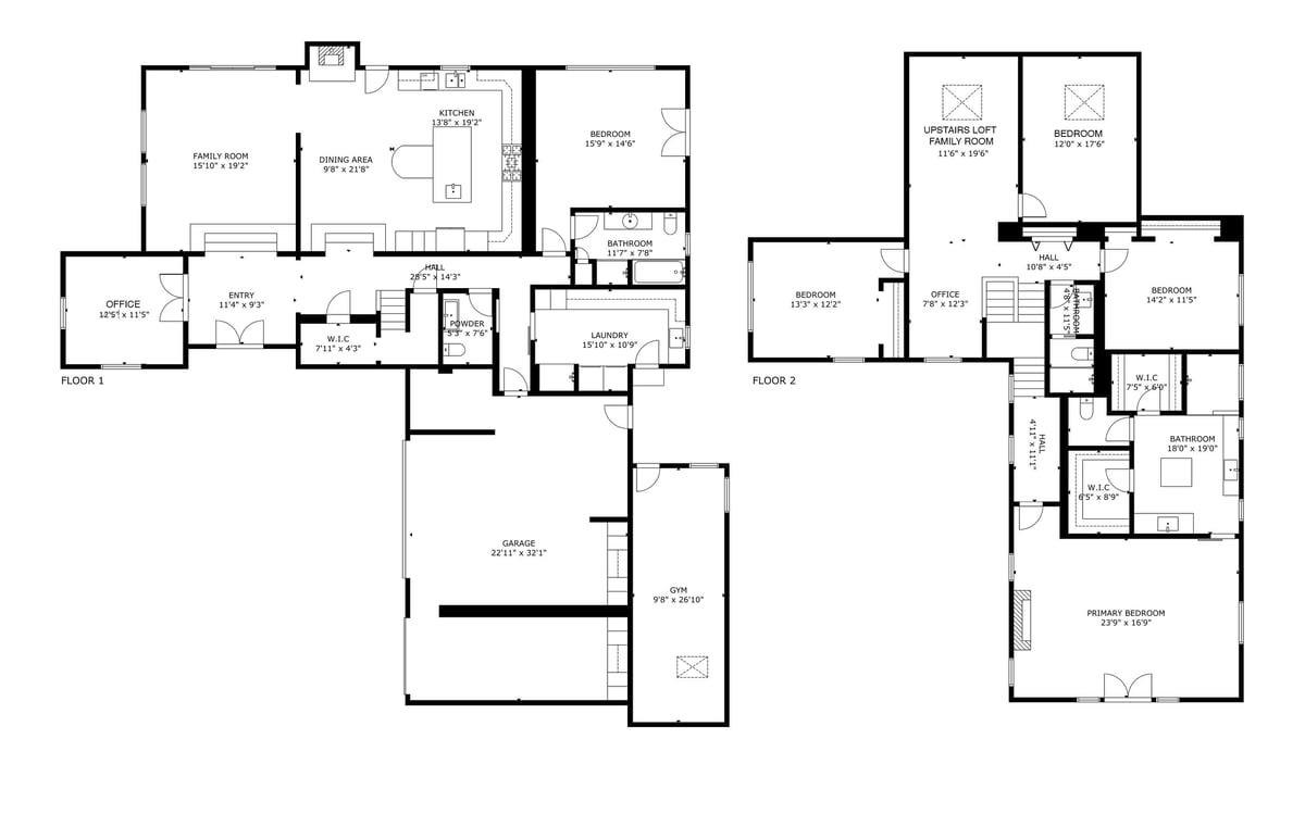 23435 Summit Road Los Gatos, CA 95033 - Photo 86 of 86 a picture of a floor plan
