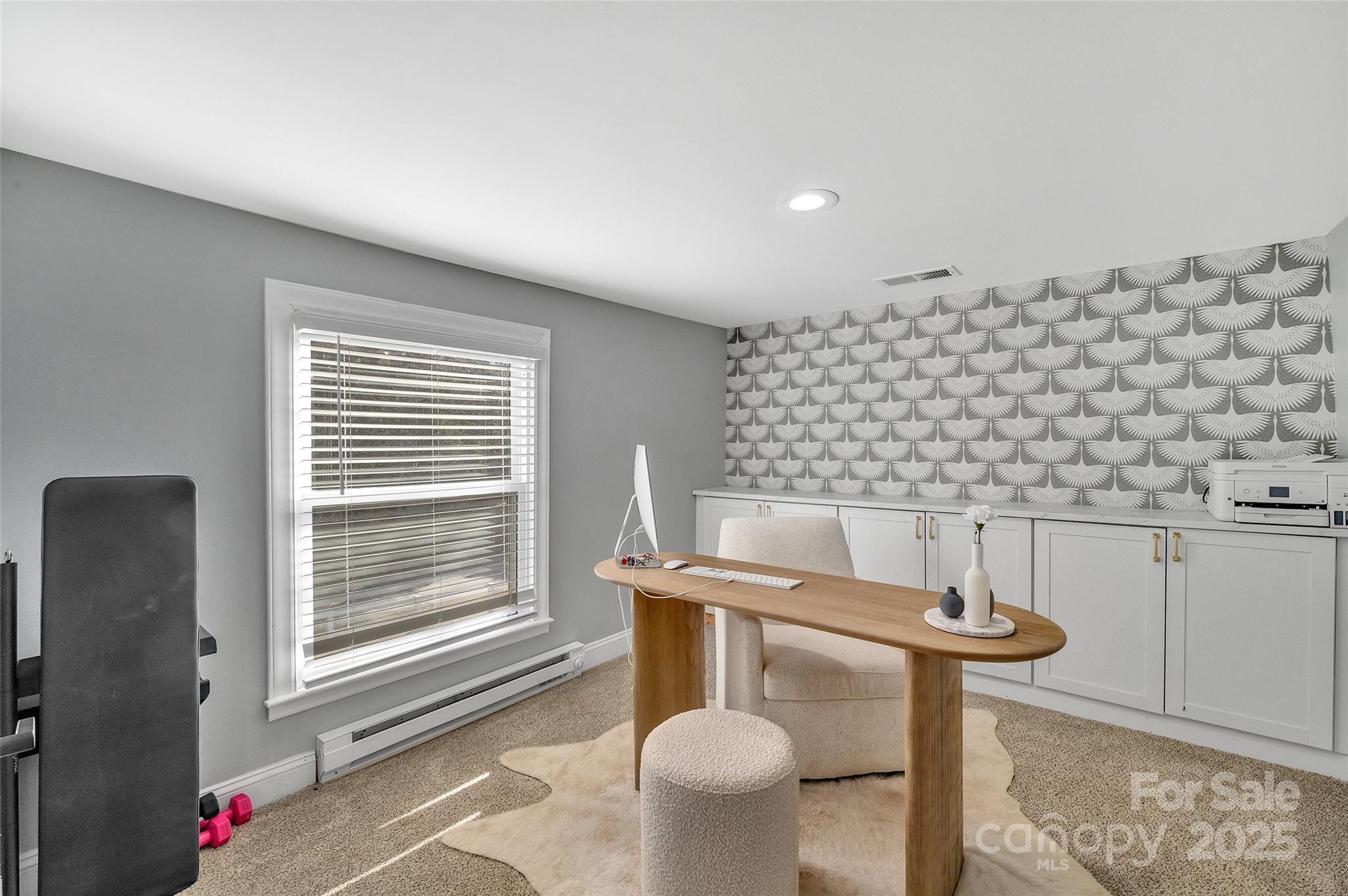 3433 Grey Road Davidson, NC 28036 - Photo 17 of 25 a view of dining room and window with furniture