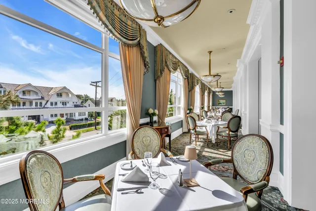 a view of outdoor space with ocean view