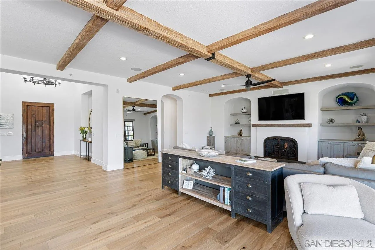 1202 Via Zamia Encinitas, CA 92024 - Photo 15 of 41 a view of a livingroom with furniture and a flat screen tv