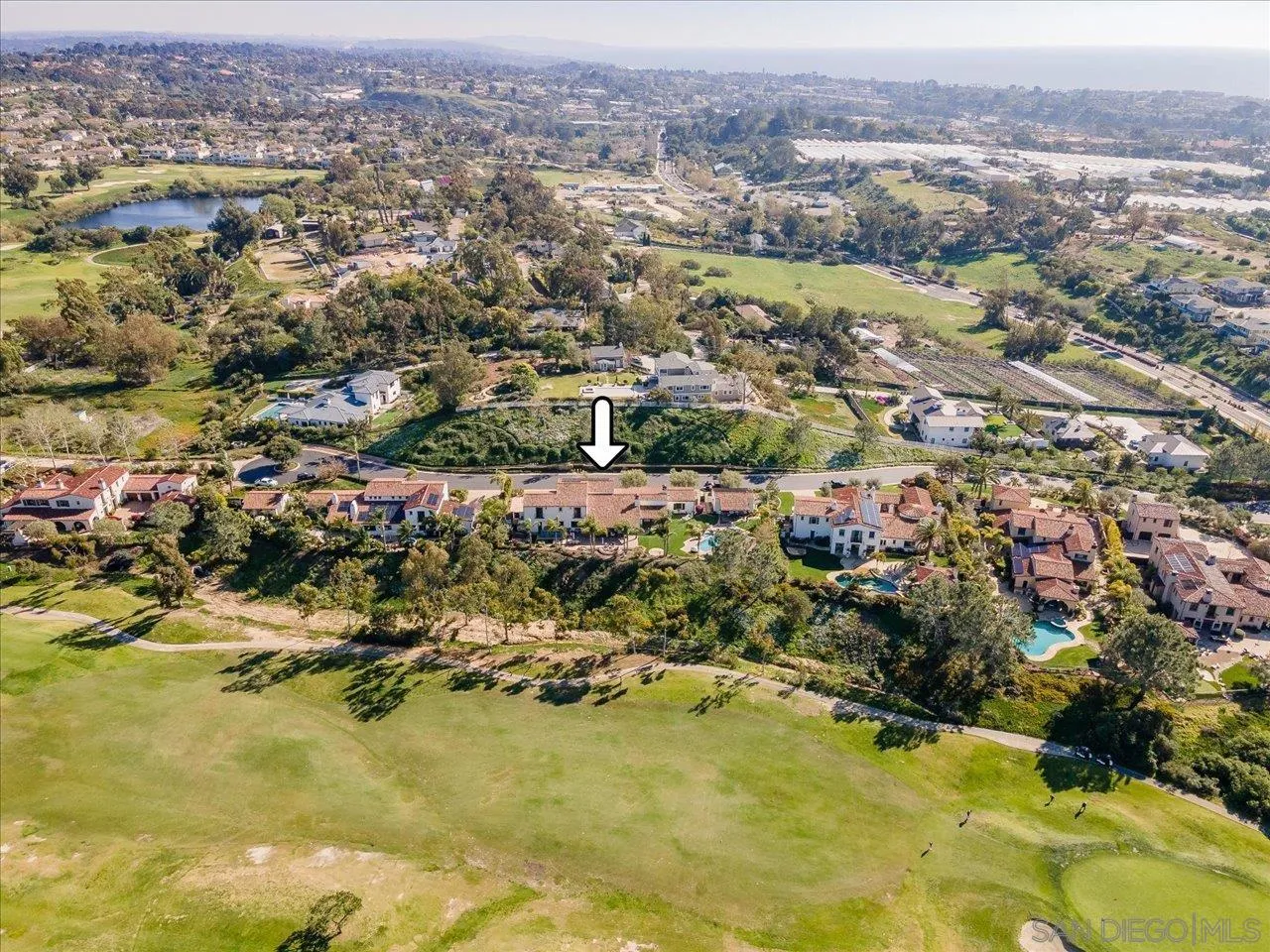 1202 Via Zamia Encinitas, CA 92024 - Photo 34 of 41 an aerial view of residential houses with outdoor space