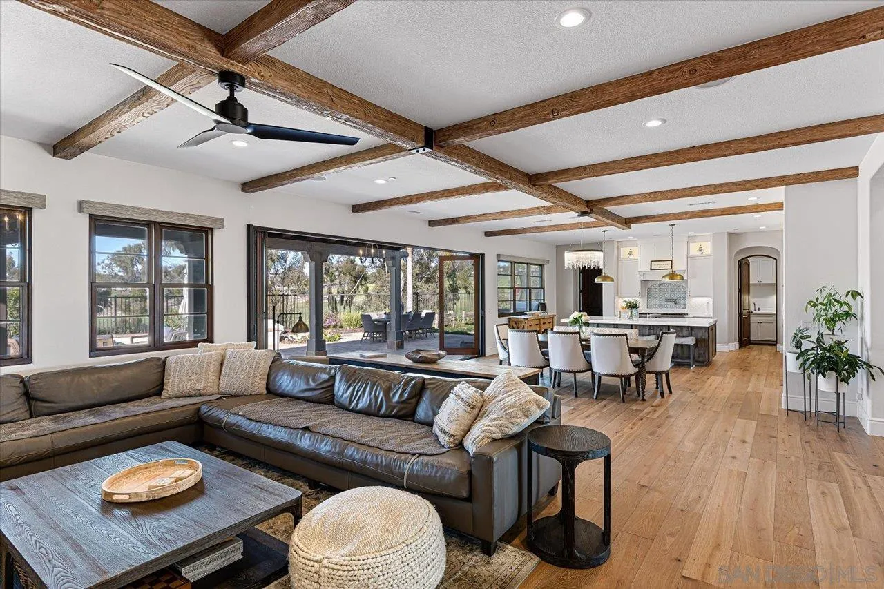 1202 Via Zamia Encinitas, CA 92024 - Photo 5 of 41 a living room with furniture and wooden floor