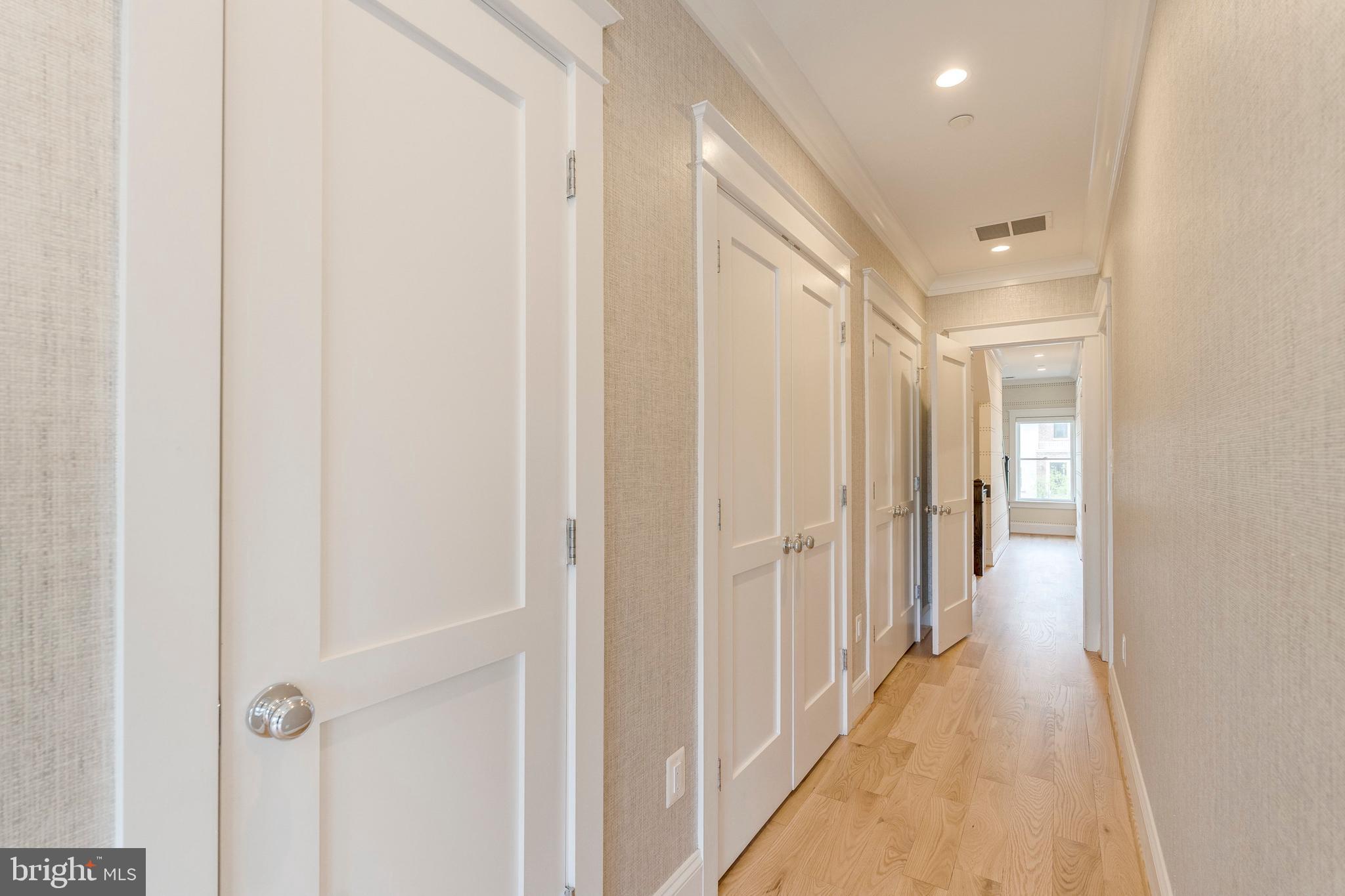 3616 T Street Northwest Washington, DC 20007 - Photo 16 of 49 a view of a hallway with a white walls