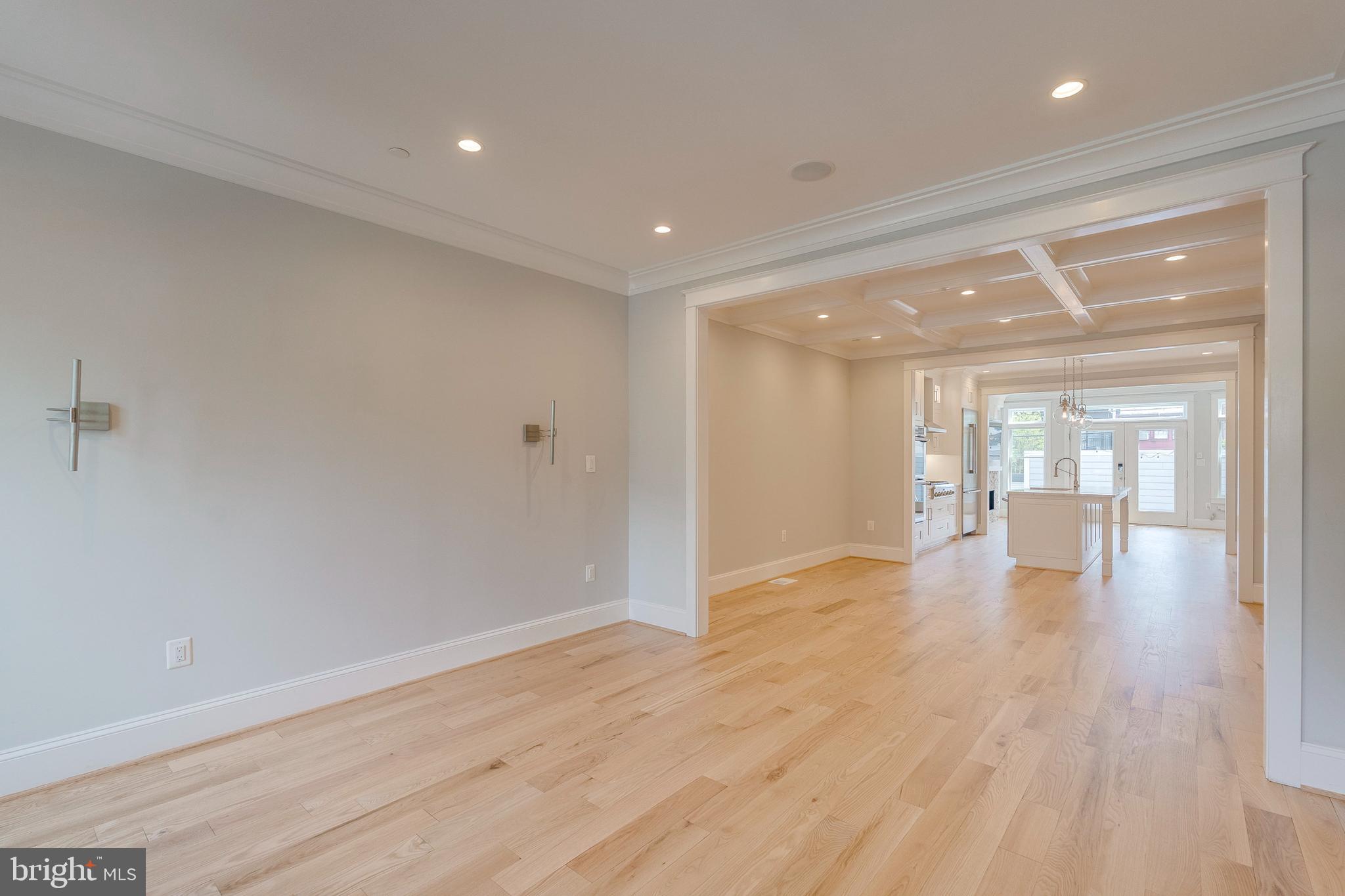 3616 T Street Northwest Washington, DC 20007 - Photo 5 of 49 a view of an empty room with wooden floor