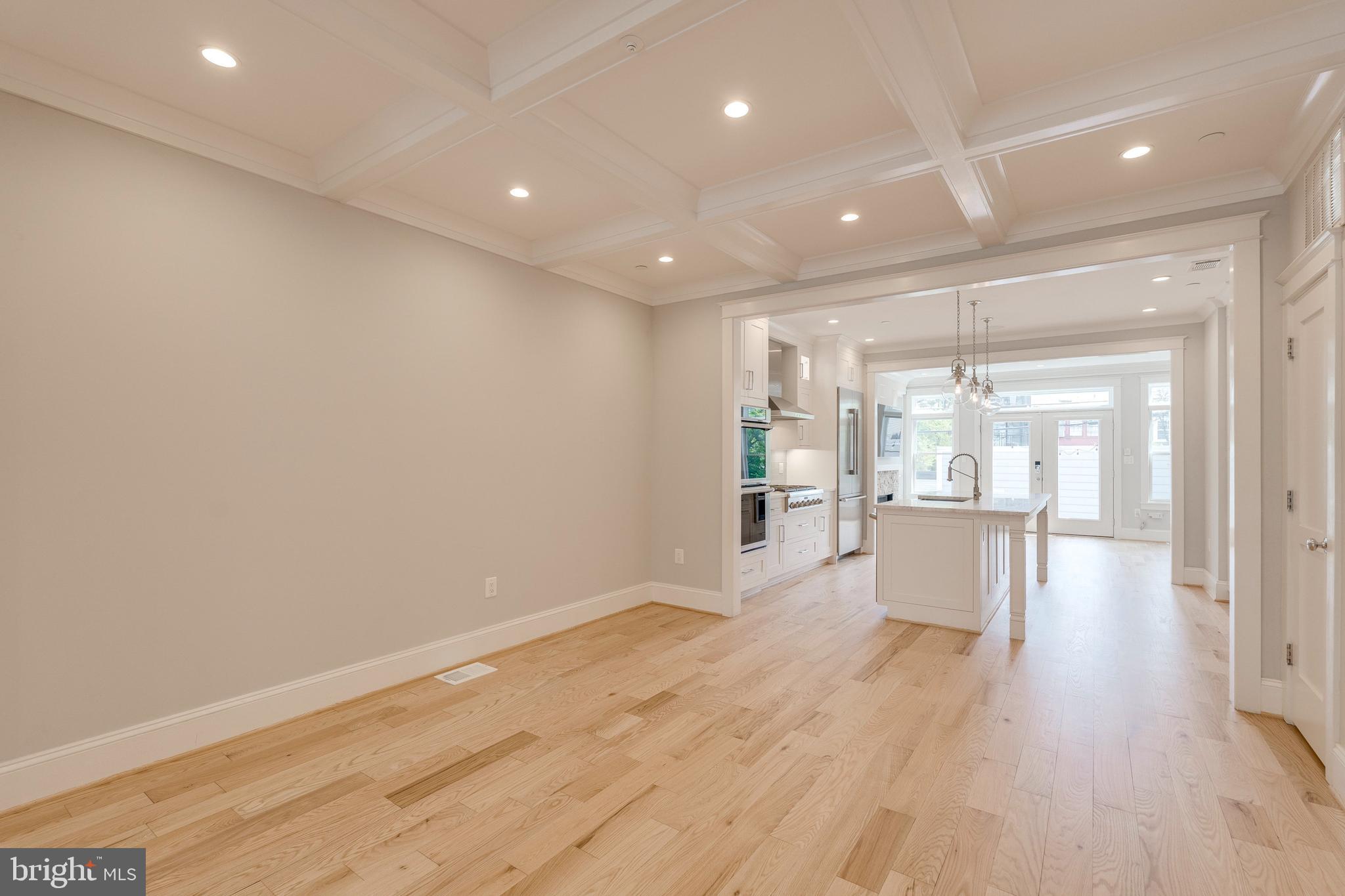 3616 T Street Northwest Washington, DC 20007 - Photo 6 of 49 a view of empty room with wooden floor