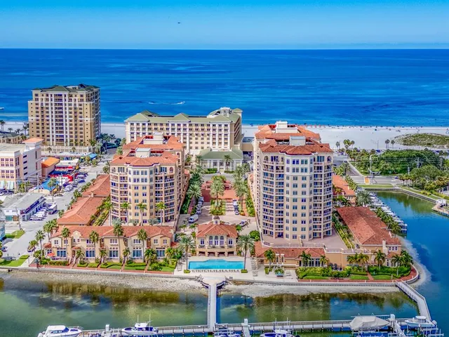 a view of an ocean with city view