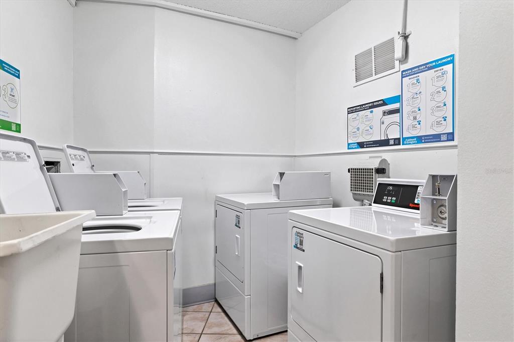 5855 Midnight Pass Road, Unit 420 Sarasota, FL 34242 - Photo 35 of 53 a utility room with dryer and washer