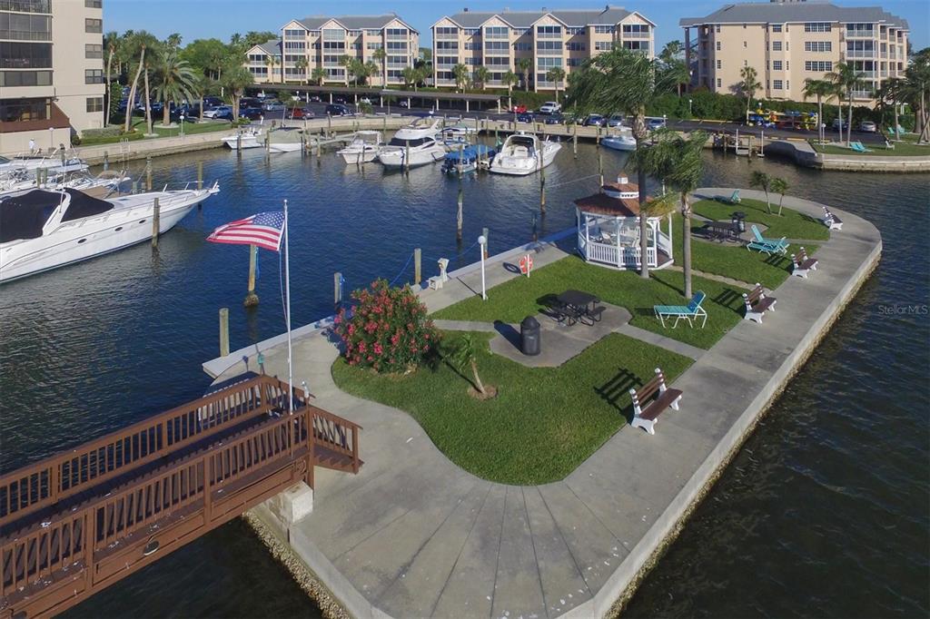 5855 Midnight Pass Road, Unit 420 Sarasota, FL 34242 - Photo 50 of 53 a view of a lake with a ocean view