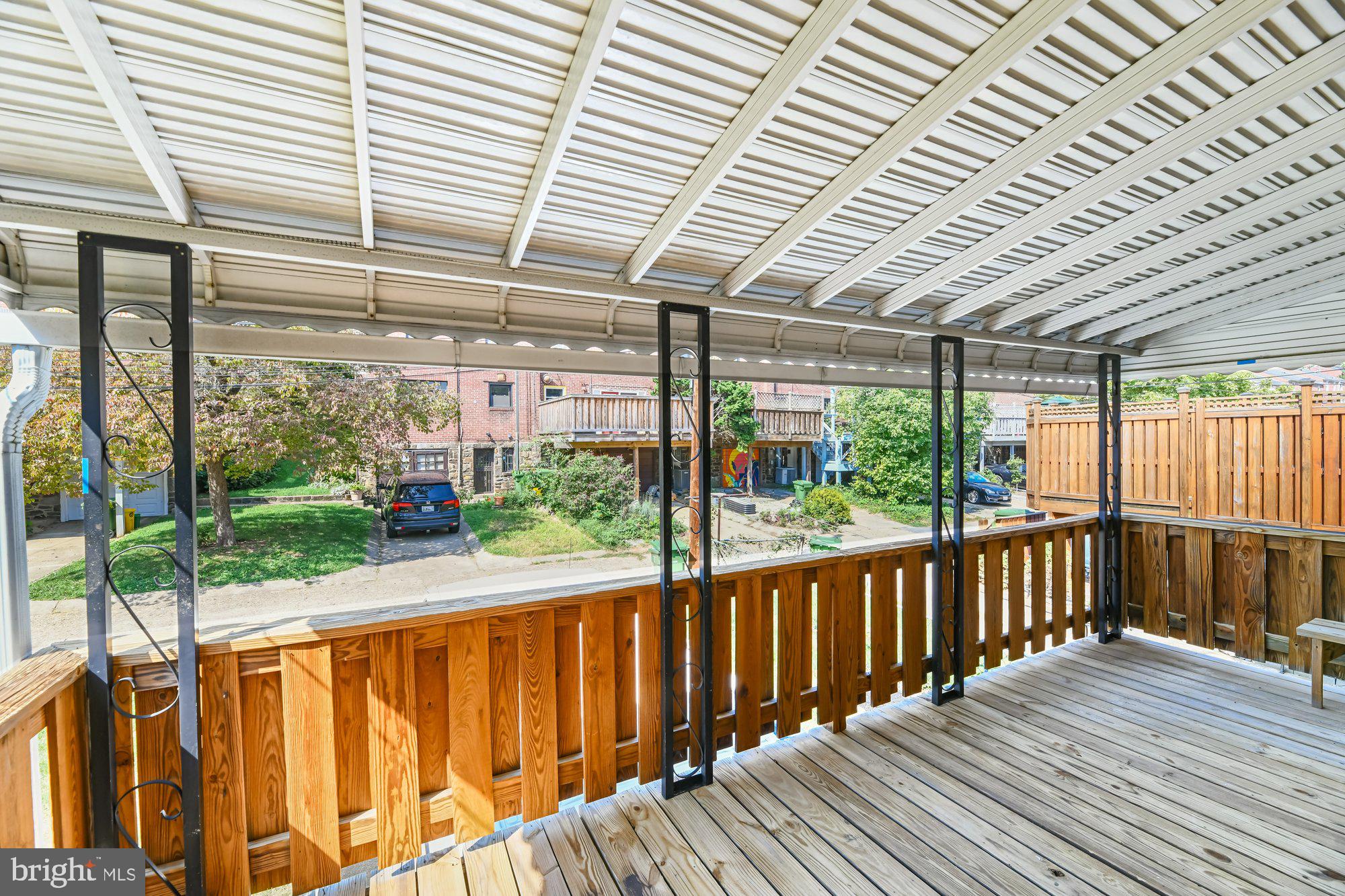 3714 Kimble Road Baltimore, MD 21218 - Photo 24 of 25 Covered Rear Deck