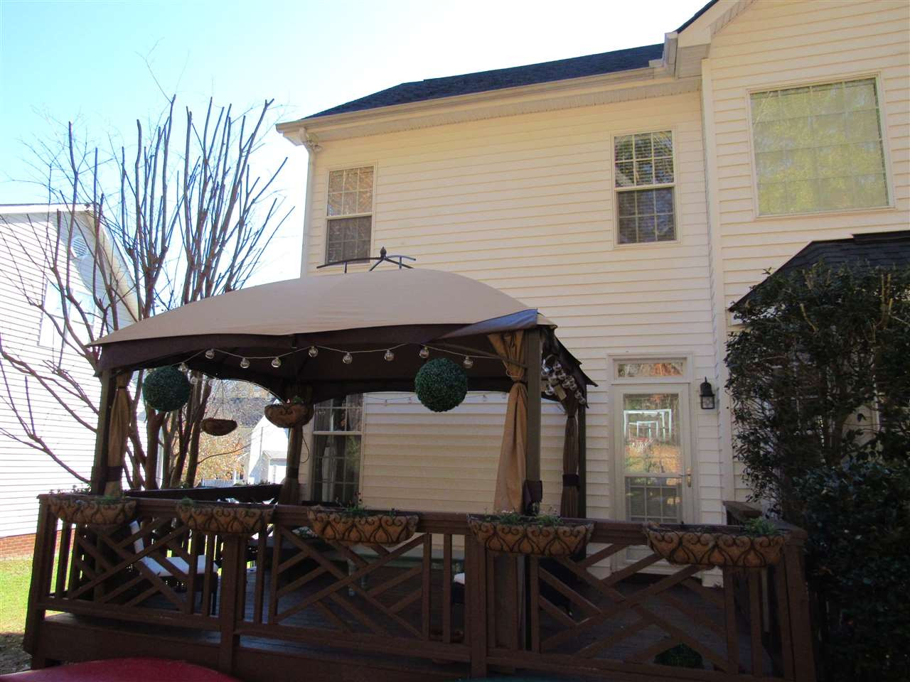 1507 Patterson Grove Road Apex, NC 27502 - Photo 23 of 25 Wonderful Rear Deck