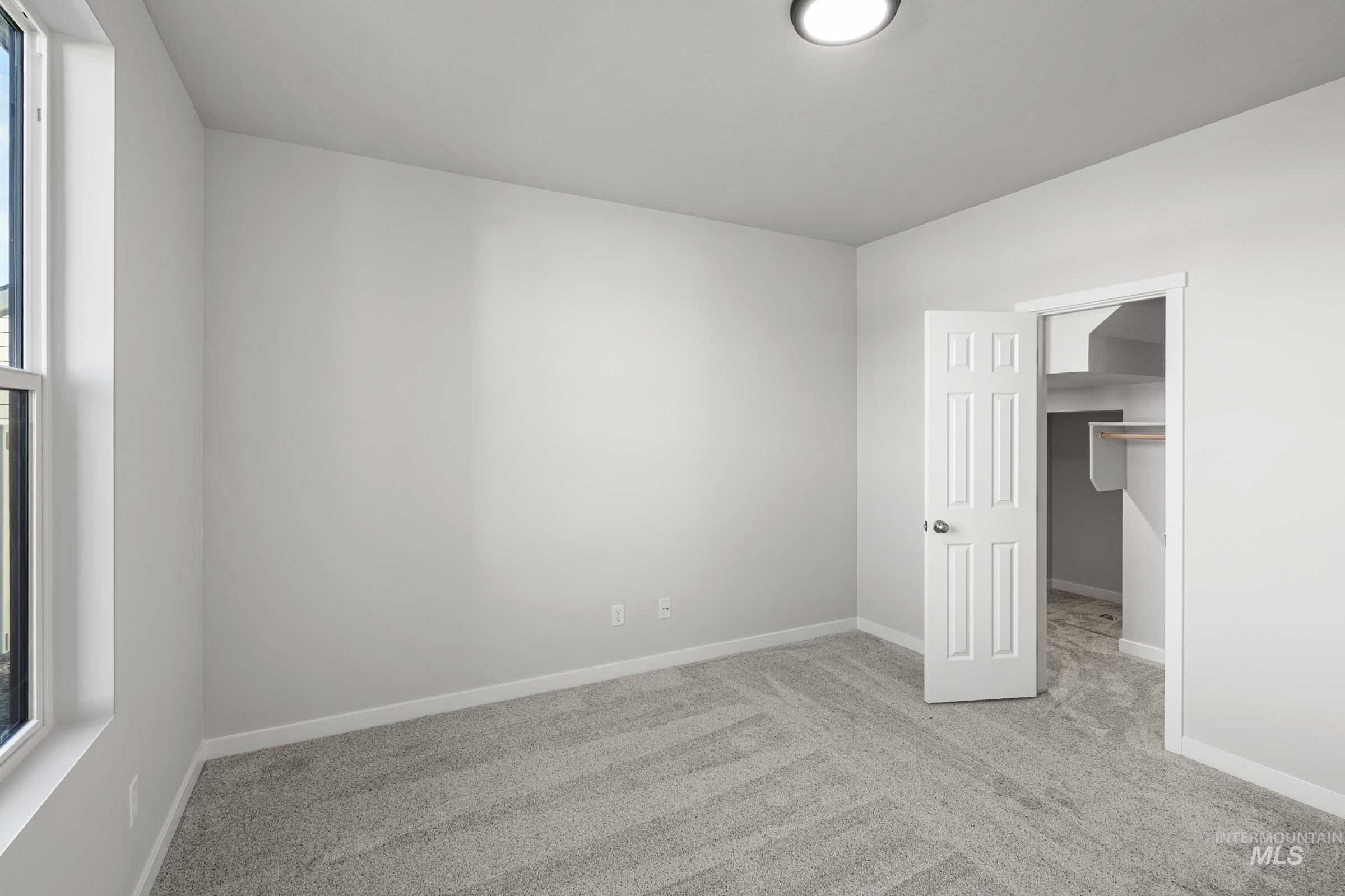 1641 Dyer Street Middleton, ID 83644 - Photo 13 of 28 Unfurnished bedroom with a walk in closet and light colored carpet