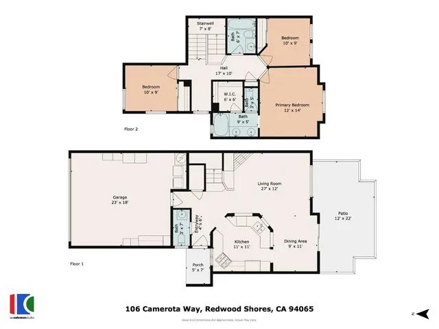 $1,399,000 | 106 Camerota Way, Redwood Shores, CA 94065