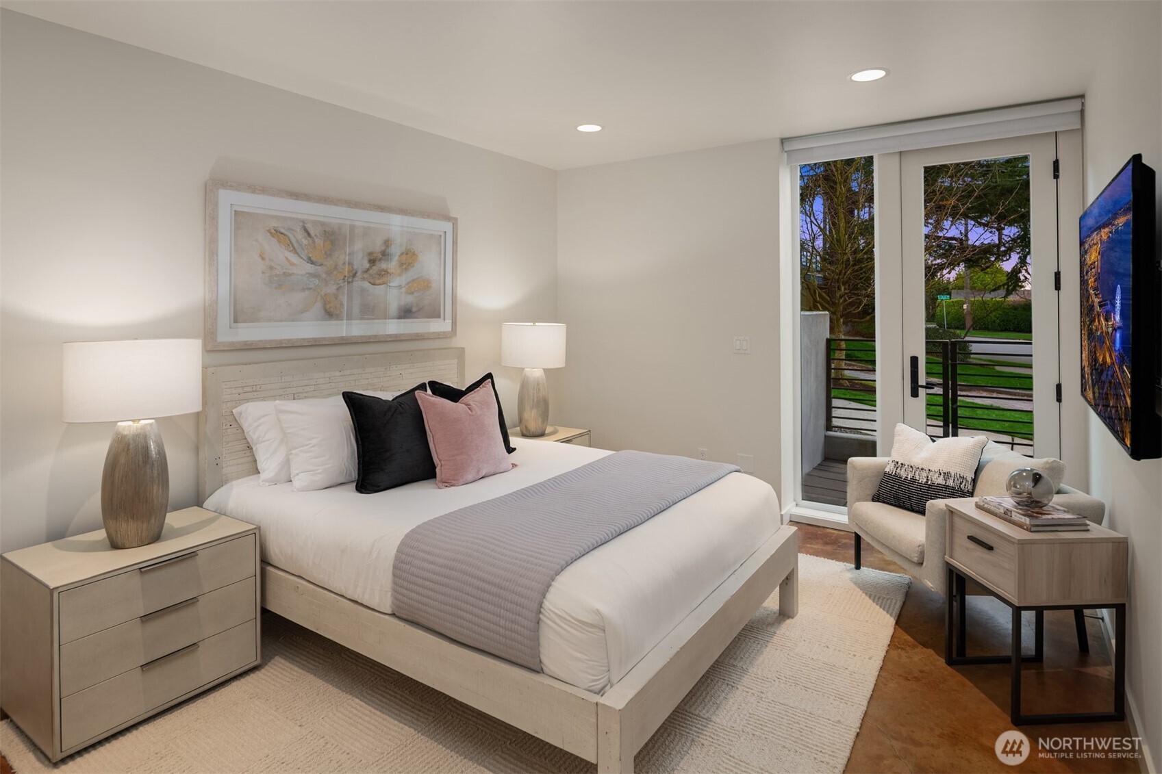 1400 Olympic Way West Seattle, WA 98119 - Photo 16 of 40 a bedroom with bed and furniture