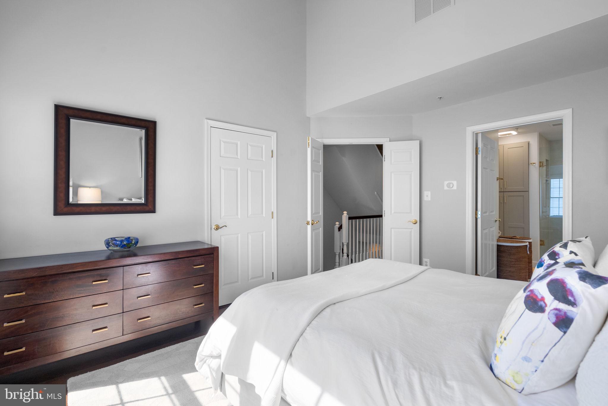 8521 Cameron Street Silver Spring, MD 20910 - Photo 18 of 45 Primary with En-Suite Bath + Walk-in Closet