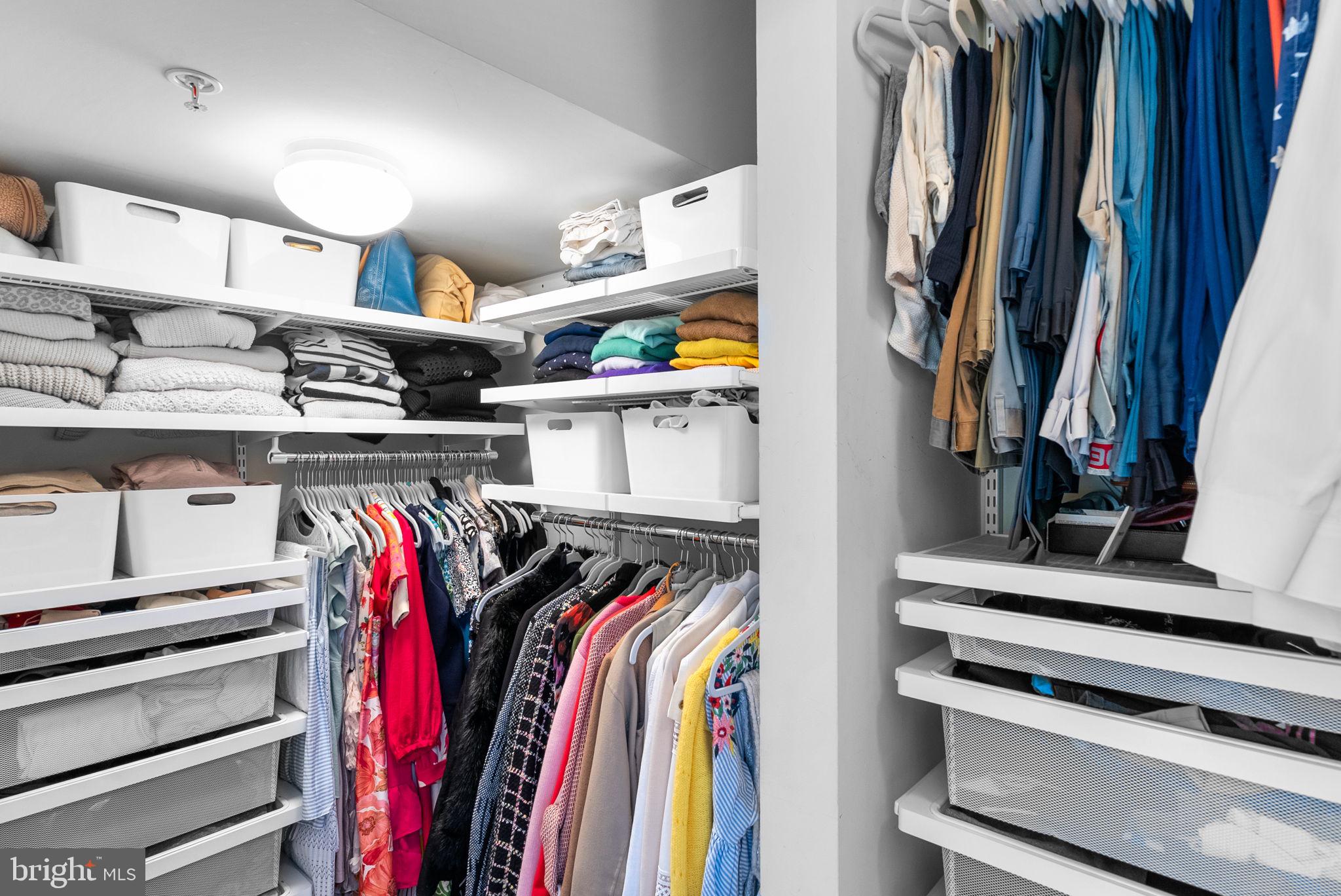 8521 Cameron Street Silver Spring, MD 20910 - Photo 19 of 45 Primary Bedroom with Walk-in Custom Closet