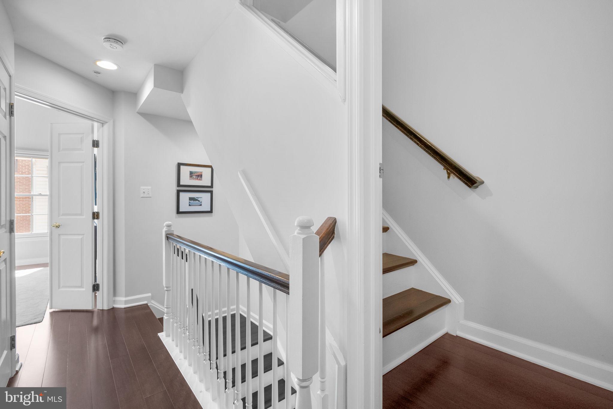 8521 Cameron Street Silver Spring, MD 20910 - Photo 27 of 45 Fully Enclosed Loft/3rd Bedroom Staircase