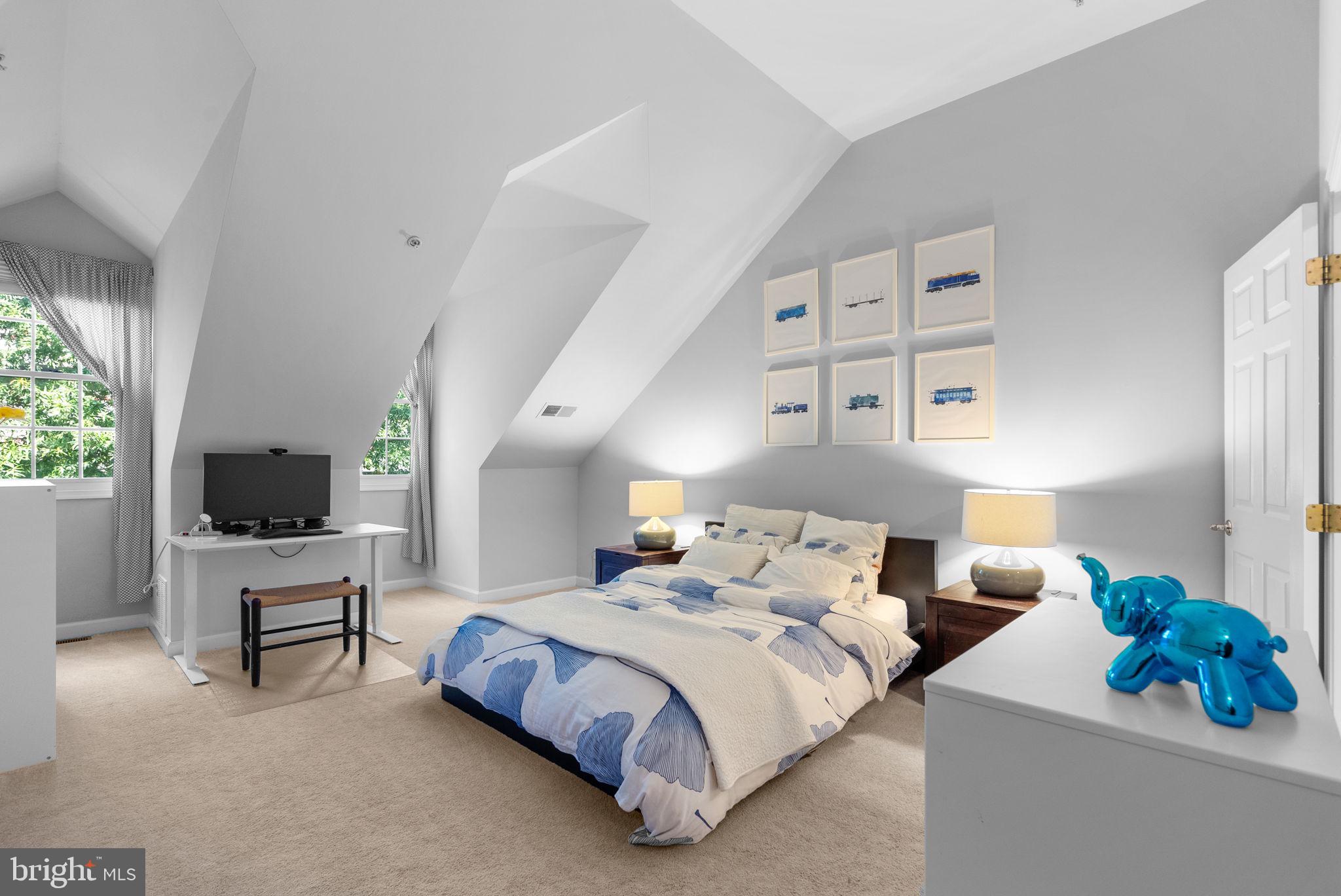 8521 Cameron Street Silver Spring, MD 20910 - Photo 28 of 45 Upper Level (2) 3rd Bedroom with En-Suite Bath