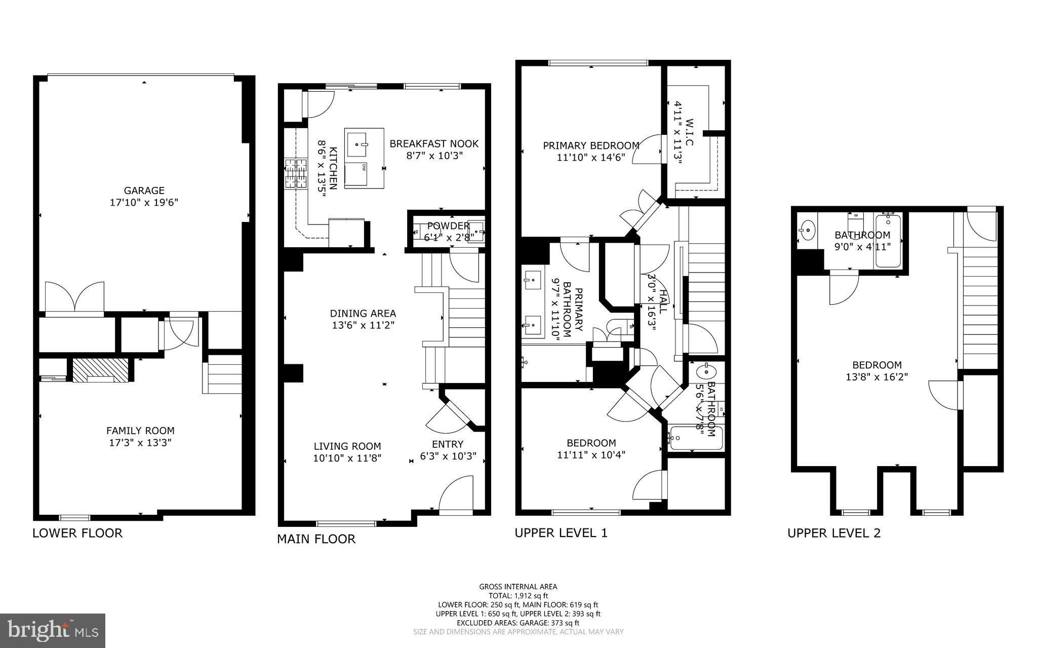 8521 Cameron Street Silver Spring, MD 20910 - Photo 45 of 45 Floor plans