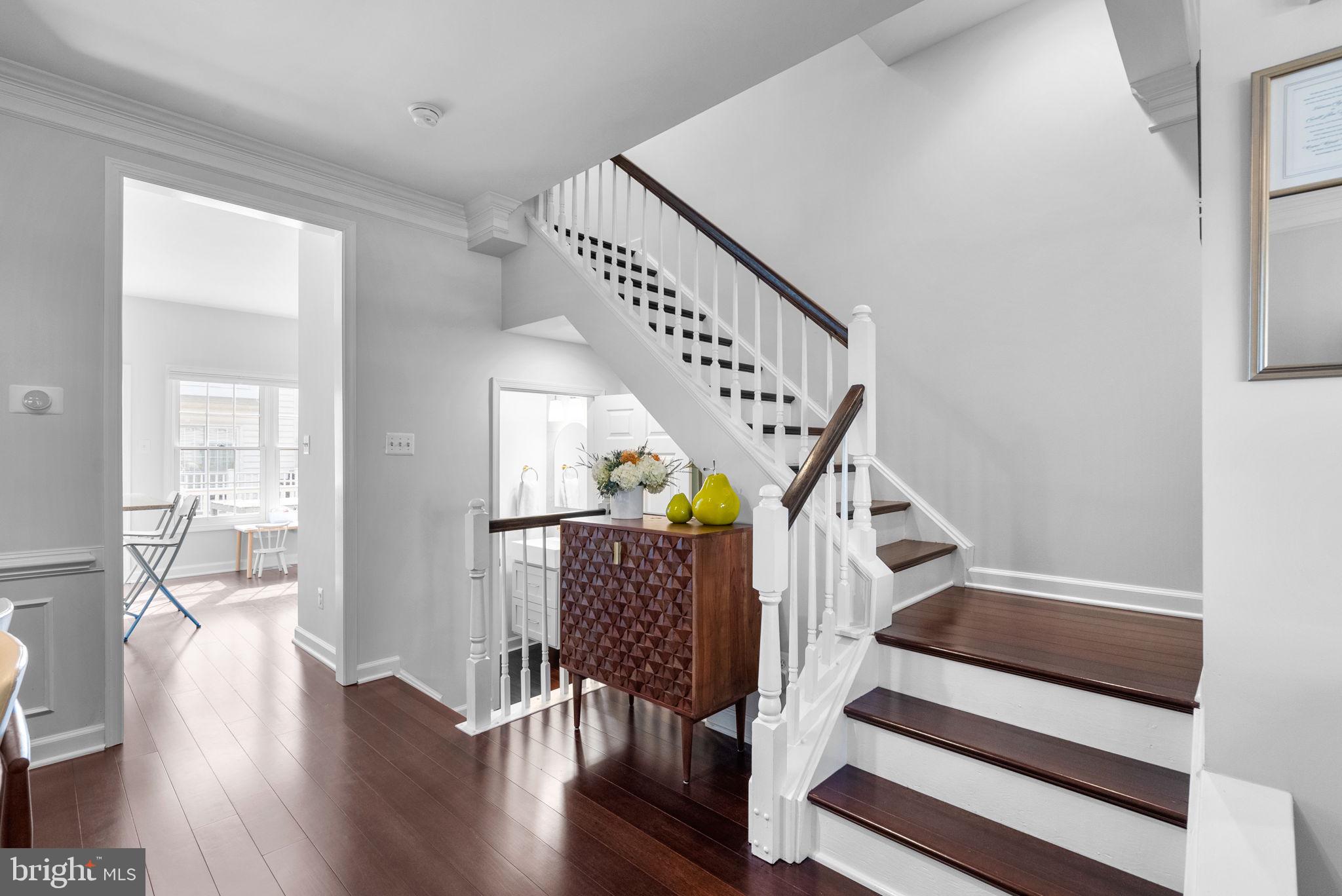 8521 Cameron Street Silver Spring, MD 20910 - Photo 9 of 45 Dining Room that flows into Kitchen