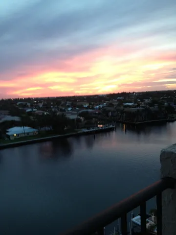 a view of city and lake