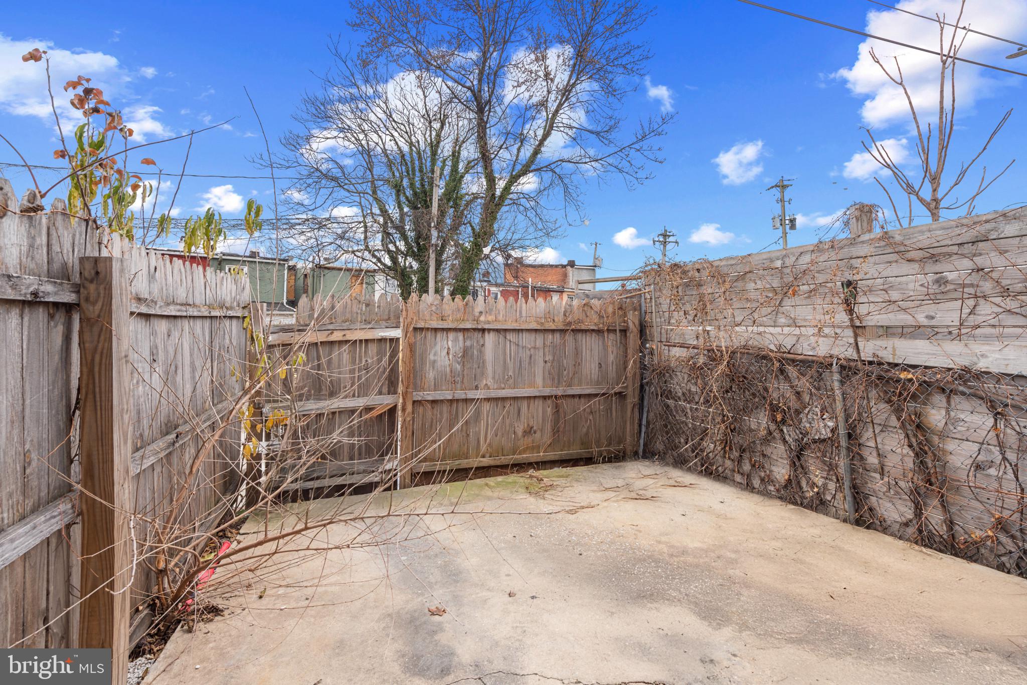 1823 Ramsay Street Baltimore, MD 21223 - Photo 15 of 19 a view of a backyard