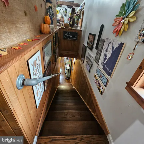 a view of a storage in a room