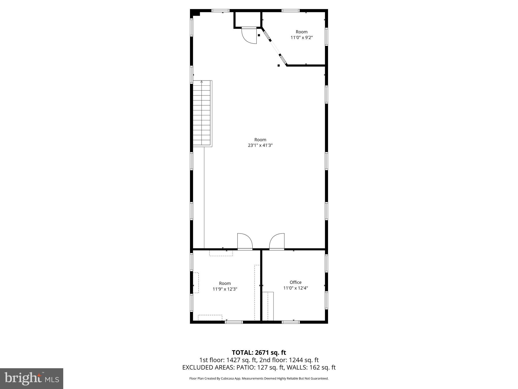 7 West Belle Street Ridgely, MD 21660 - Photo 16 of 18 a picture of a floor plan