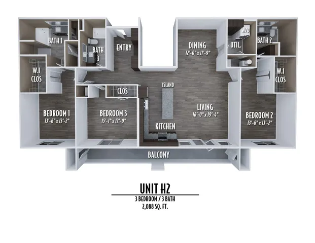 a outdoor space with multiple building