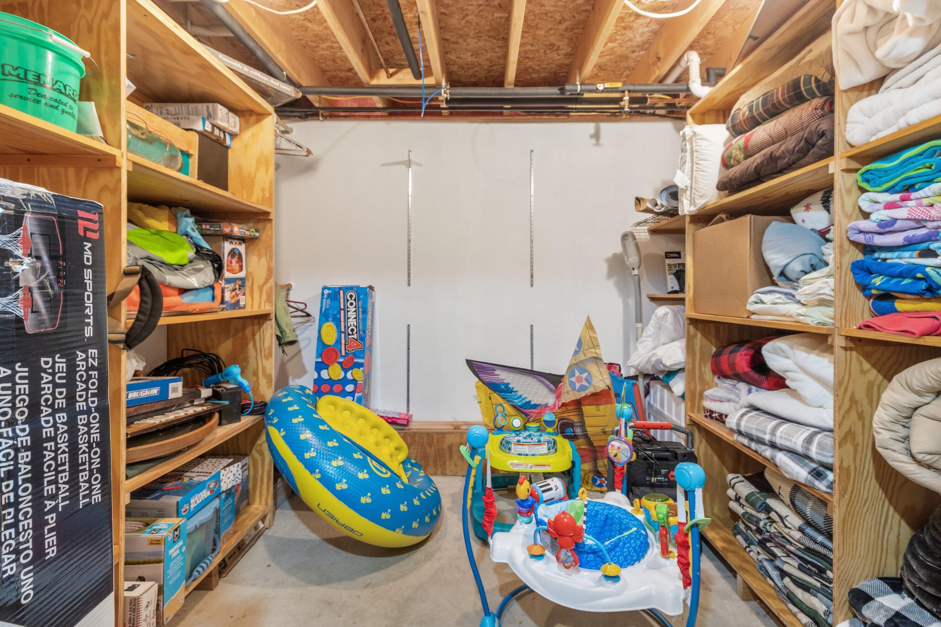 11098 East Halsey Lake Road Long Lake, WI 54542 - Photo 51 of 63 storage room in home for toys/personal