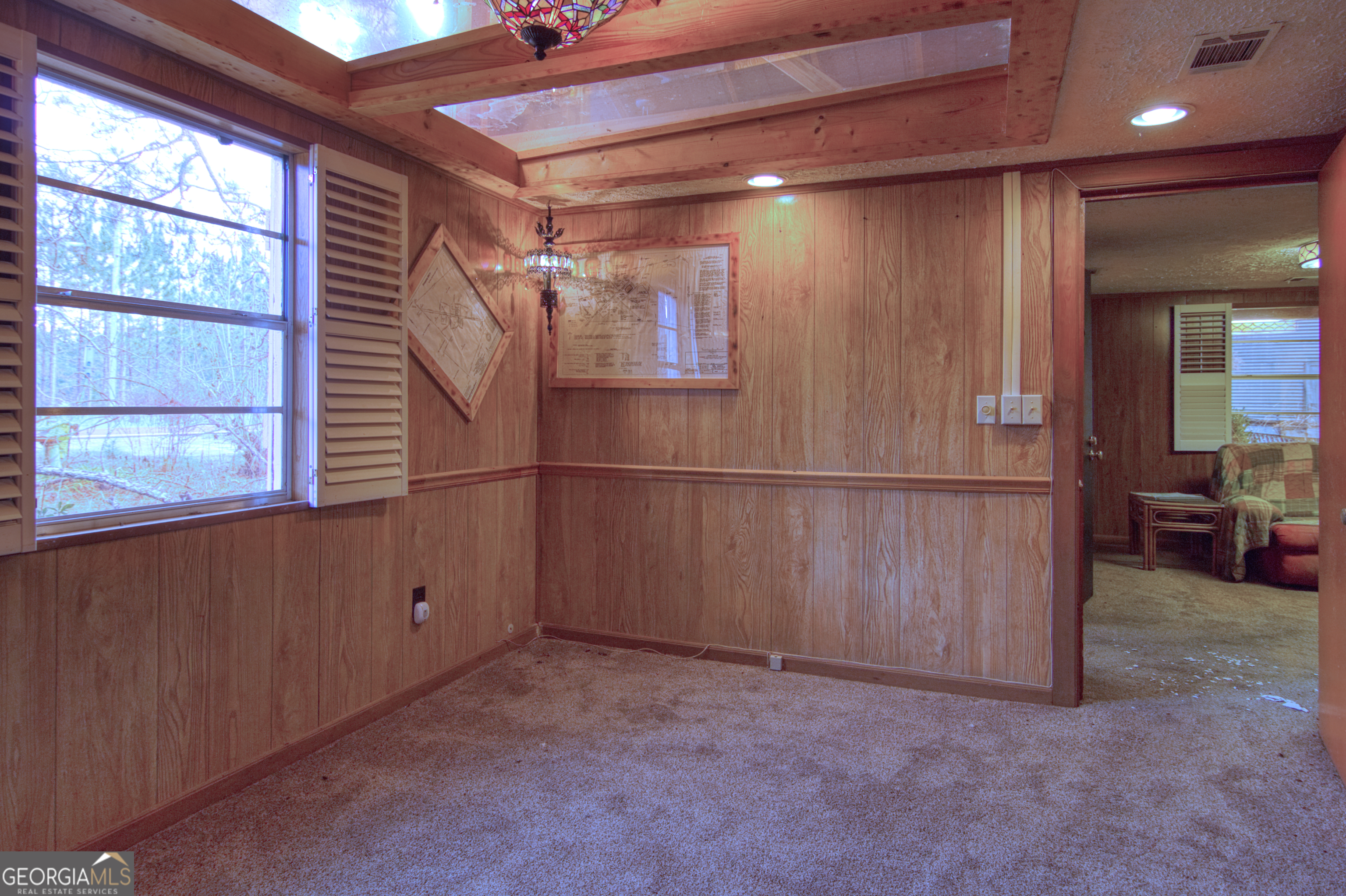 4421 Albert Rahn Road Glennville, GA 30427 - Photo 36 of 73 a view of an empty room with a window