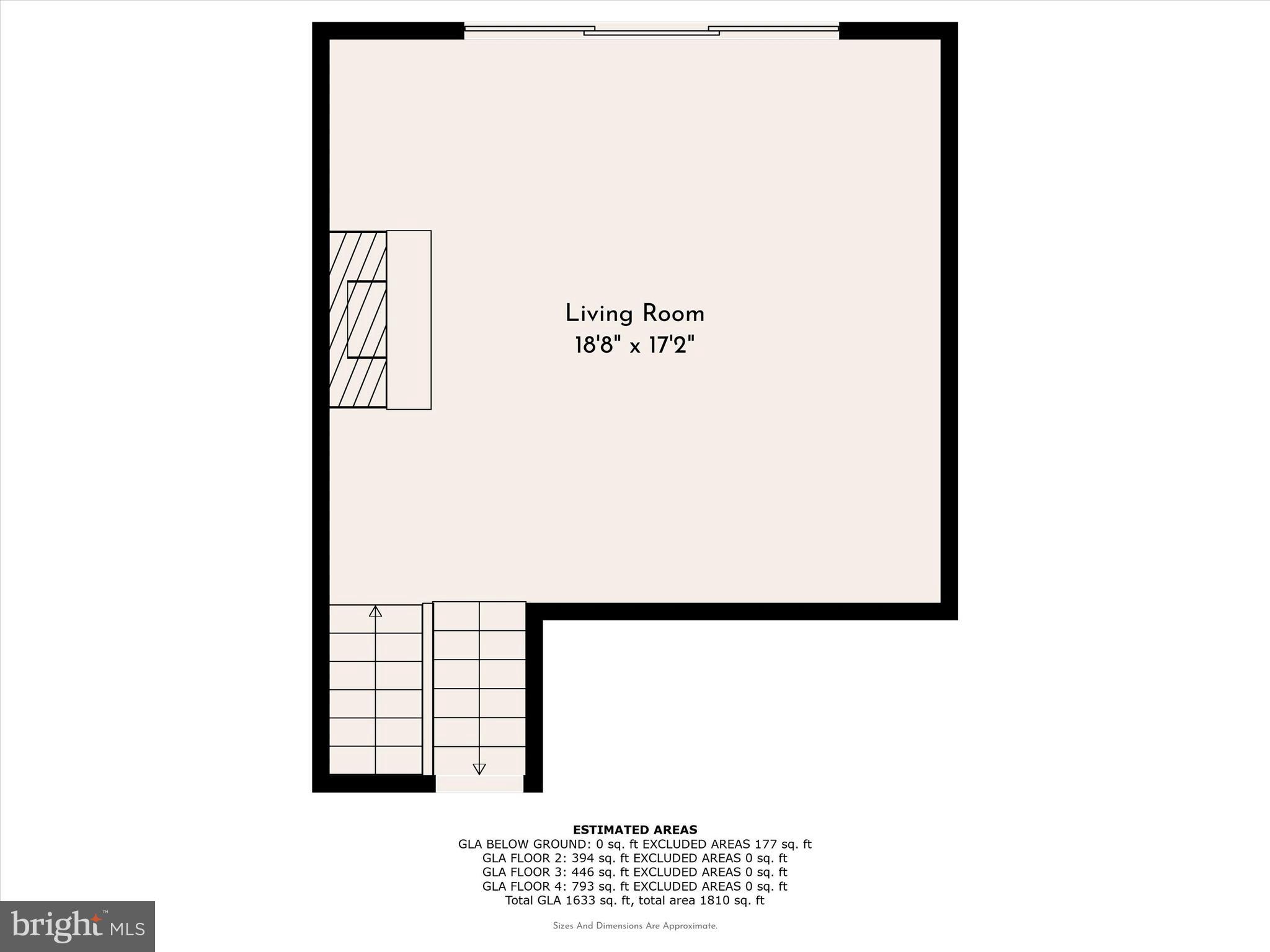 7 North Christopher Columbus Boulevard, Unit 130 Philadelphia, PA 19106 - Photo 43 of 44 Living floor plan