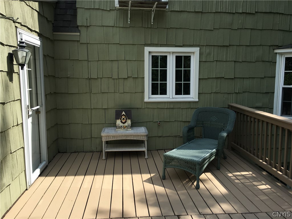 130 Pine Ridge Road Manlius, NY 13066 - Photo 27 of 35 Finally- a peek outside! Doorway to the left is do