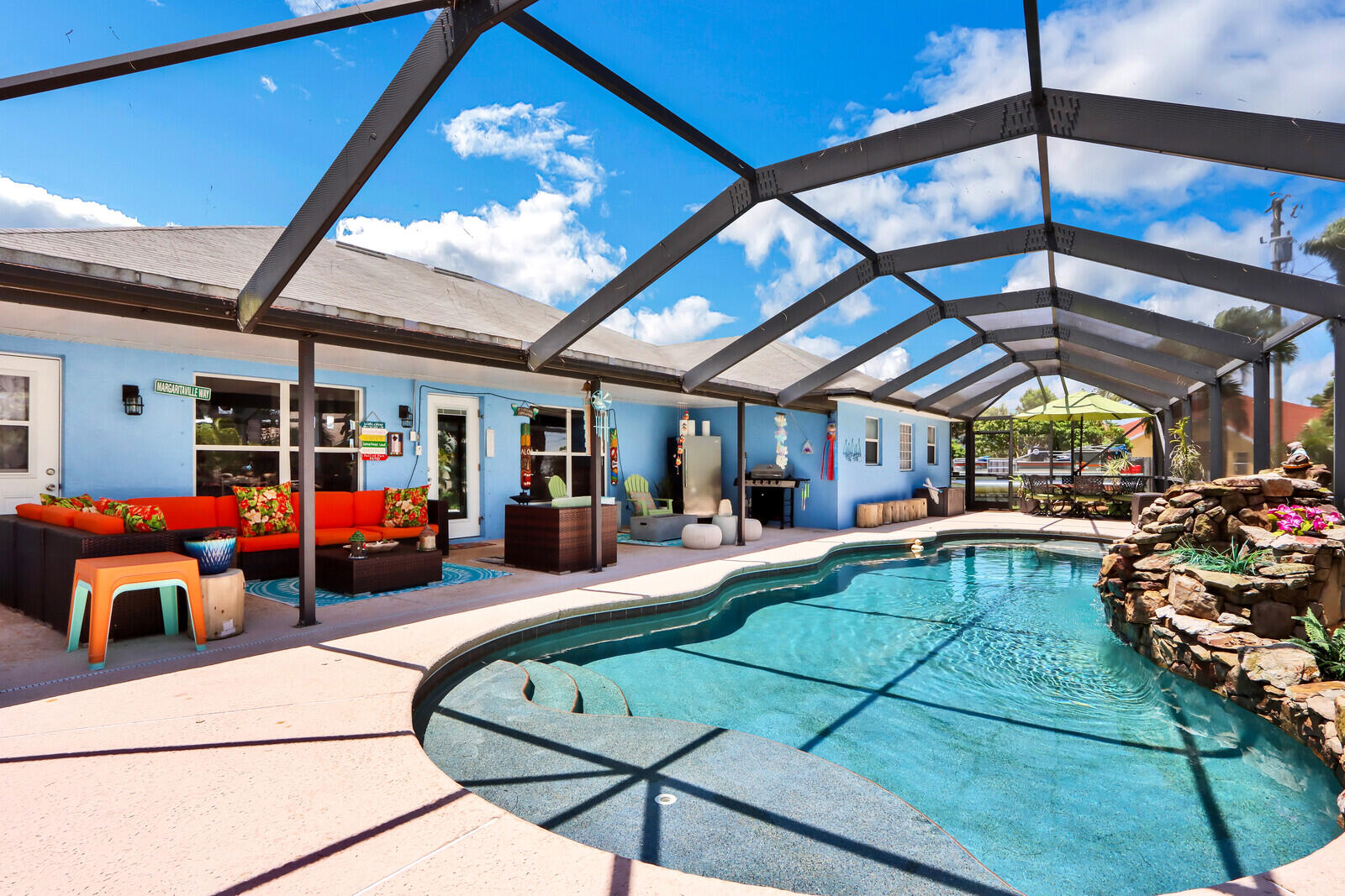 333 Southwest Covington Road Port St. Lucie, FL 34953 - Photo 37 of 40 Covered Pool