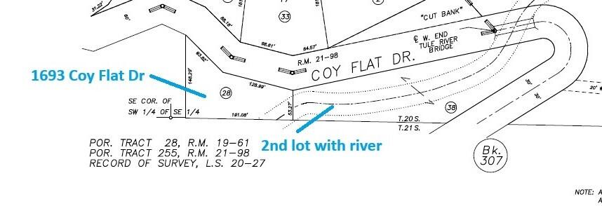 1693 Forest Rte 21S94 Camp Nelson, CA 93265 - Photo 86 of 86 71-Parcel map closer up