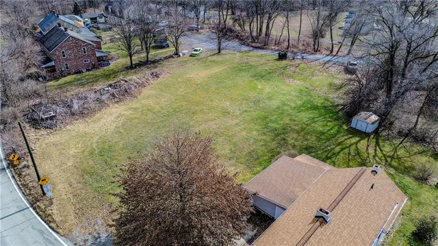 a view of yard from a patio