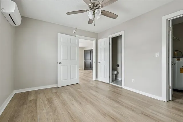 a view of water heater room
