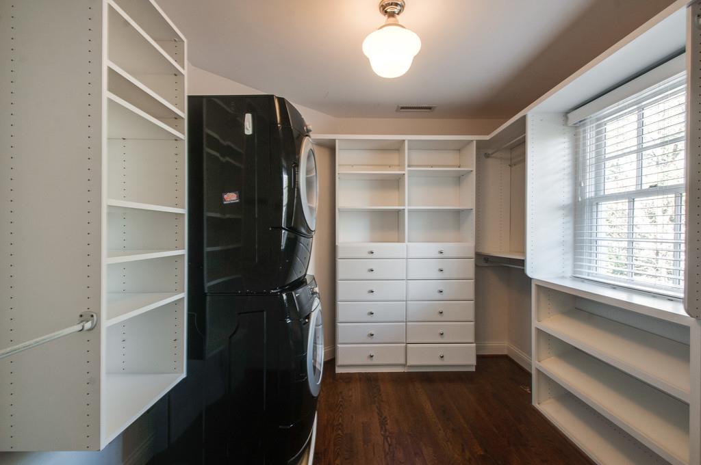308 Page Road Nashville, TN 37205 - Photo 13 of 22 Master bedroom closet has stackable washer dryer to make life a little easier.