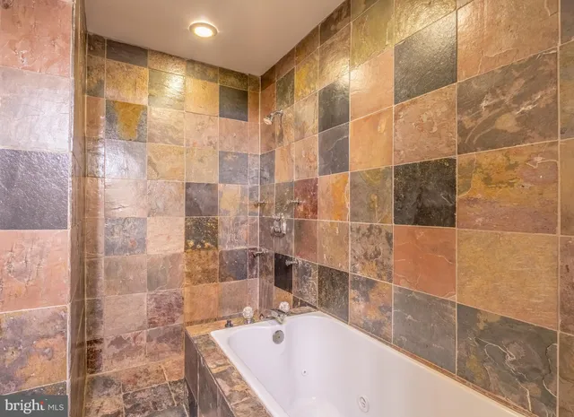 a view of balcony with wooden floor