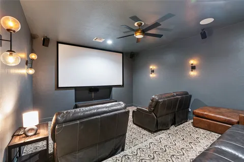 a room with furniture and a lamp