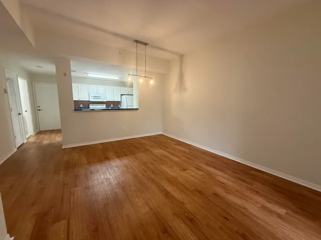 wooden floor in an empty room