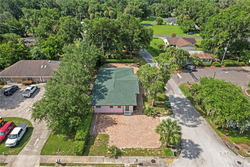 11987 Maple Street, Unit 1 Dunnellon, FL 34432 - Photo 23 of 25 an aerial view of a house with a yard