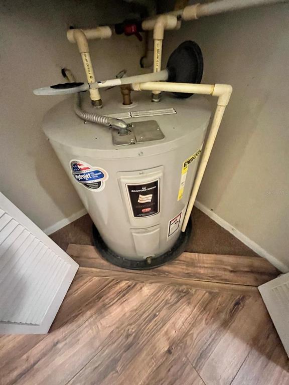 1550 South Belcher Road, Unit 524 Clearwater, FL 33764 - Photo 23 of 45 a view of water heater room