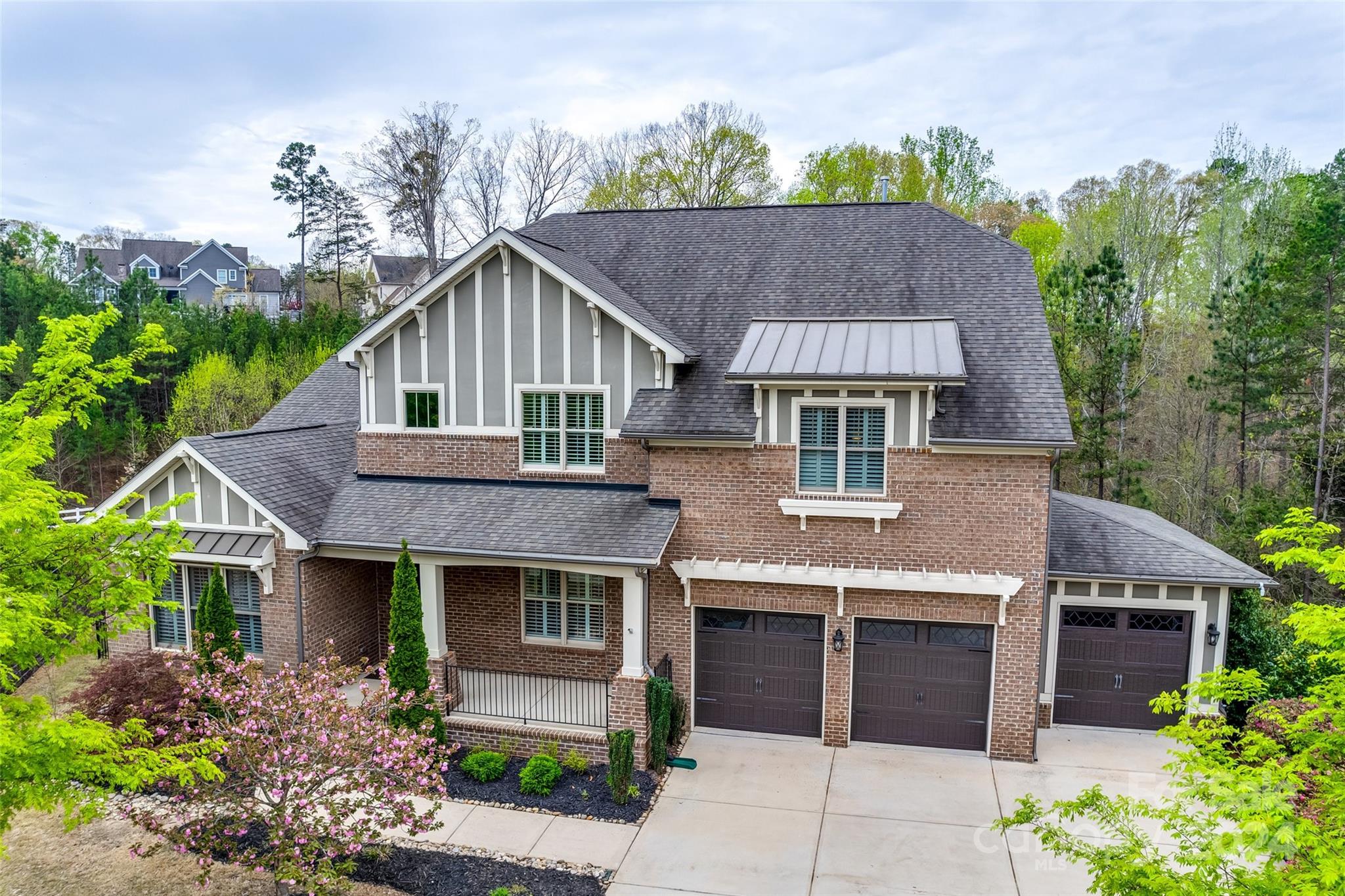 620 Pomegranate Place Fort Mill, SC 29708 - Photo 1 of 48 a aerial view of a house with a garden