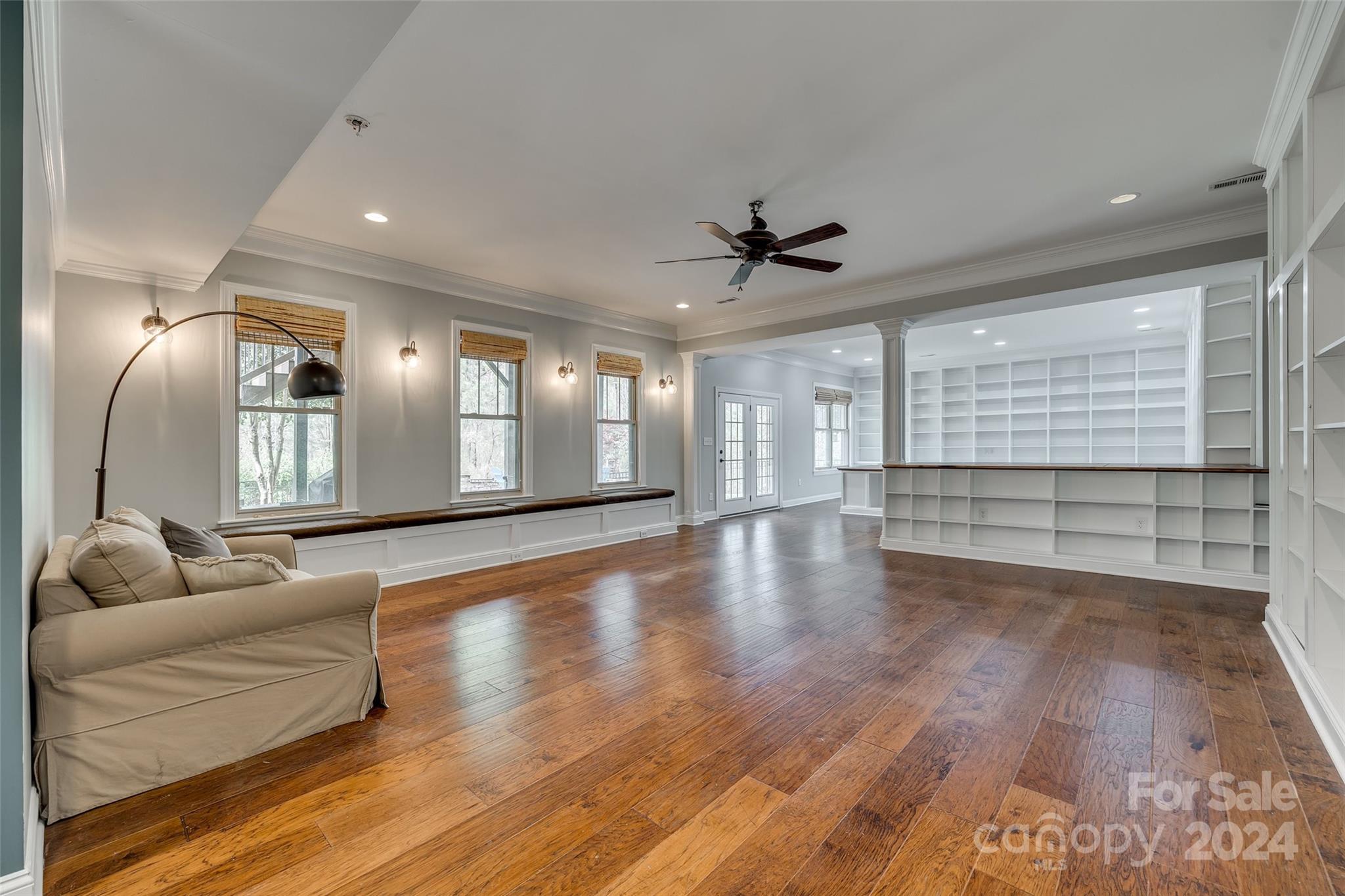 620 Pomegranate Place Fort Mill, SC 29708 - Photo 30 of 48 a view of a livingroom with furniture and wooden floor