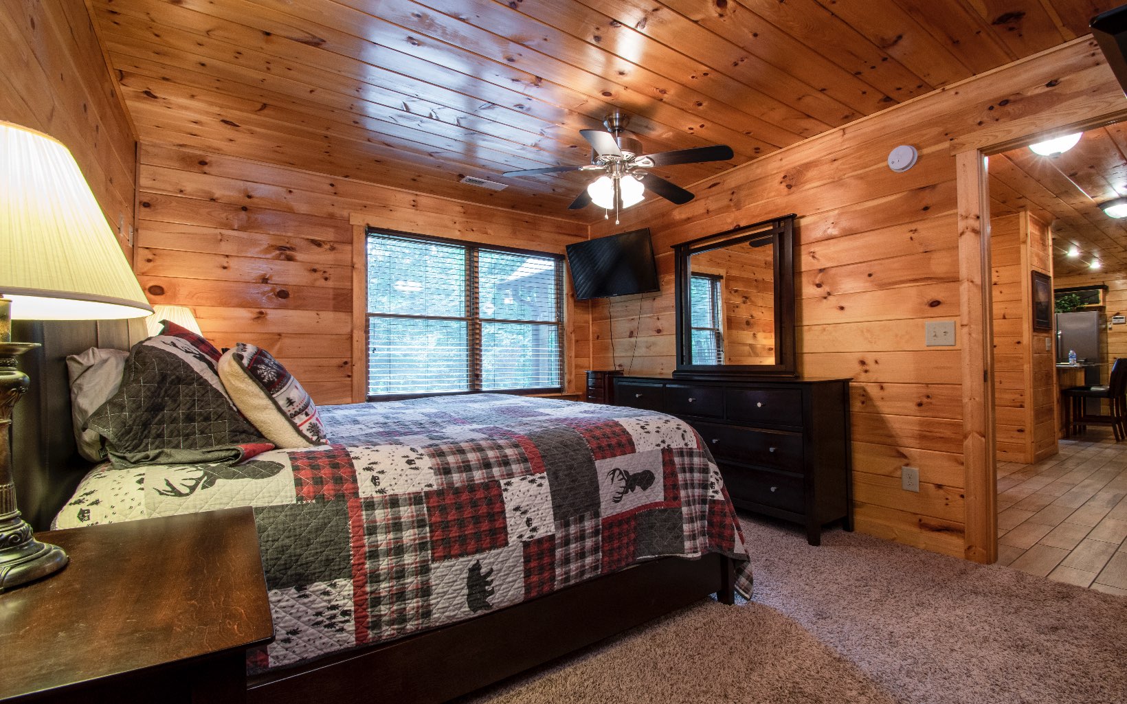 220 Bryant Farm Road Murphy, NC 28906 - Photo 46 of 52 a bed sitting in a bedroom next to a window