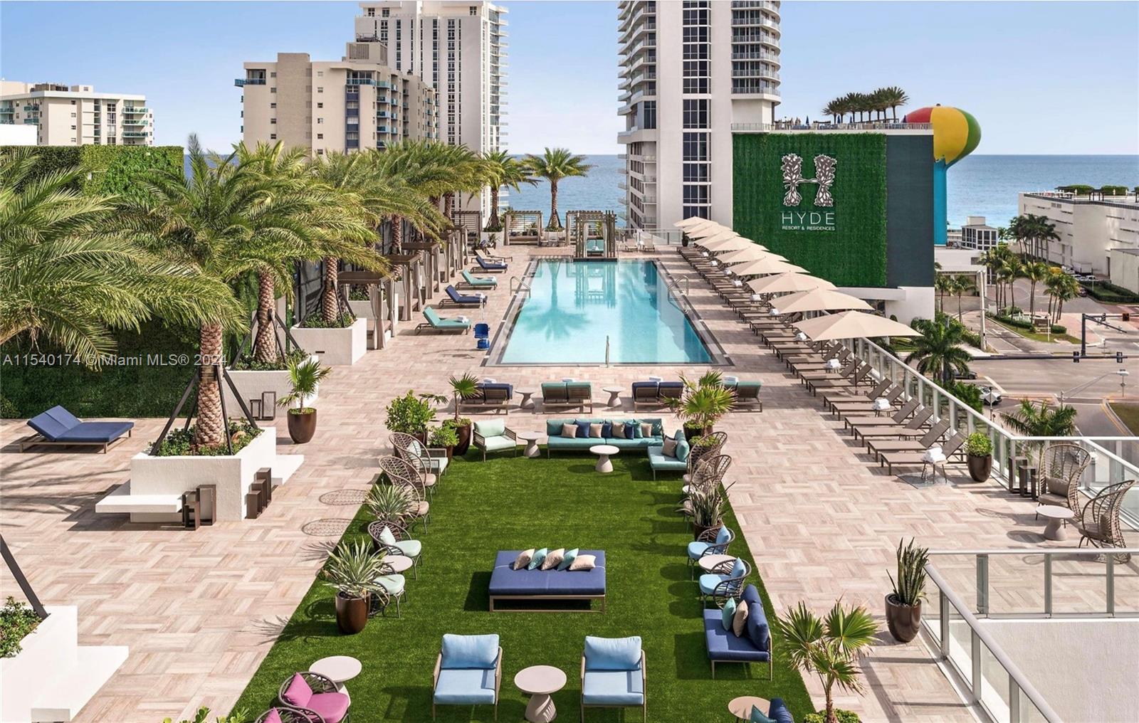 4010 South Ocean Drive, Unit R703 Hollywood, FL 33019 - Photo 17 of 37 a view of a city with tall buildings